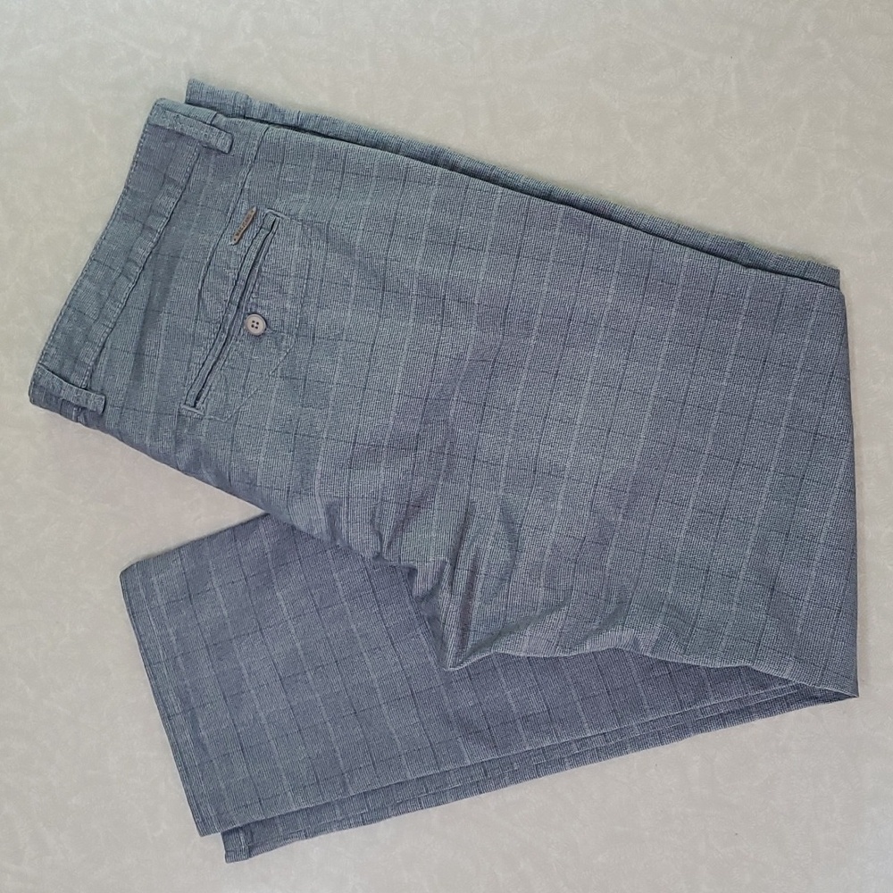 MAC Jean's Lennox Men's Plaid Checked Pants 38x34